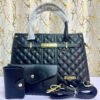 K3NUGO Luxe Quilted Structured Bag
